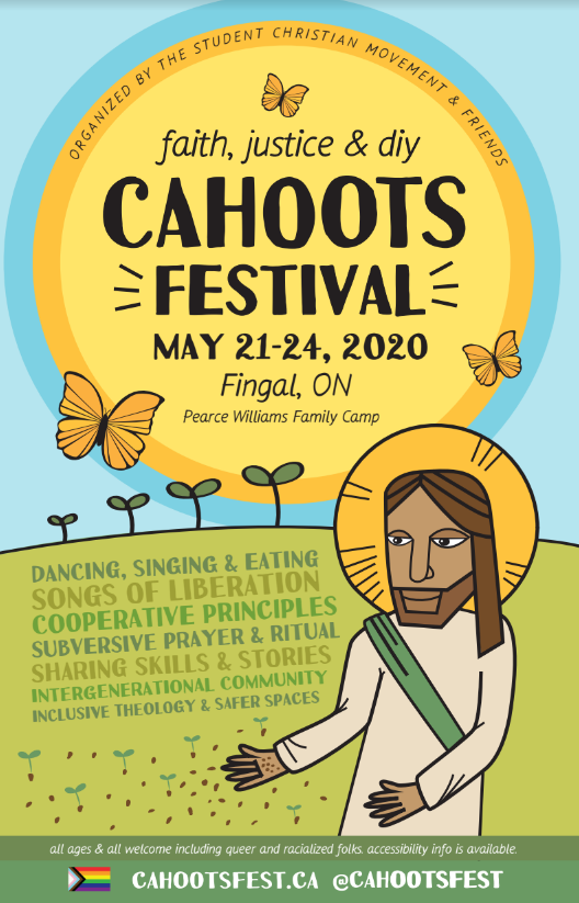 Cahoots 2020 poster
